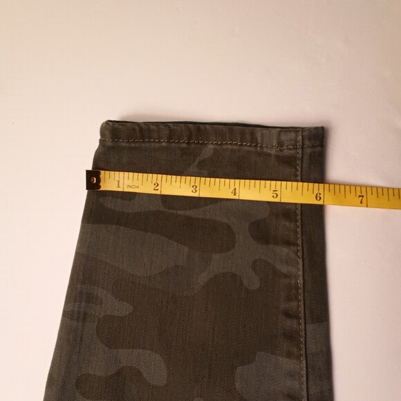 Social Standard By Sanctuary Jeans Size 16/33 High Rise Skinny Camo Print - Picture 11 of 11